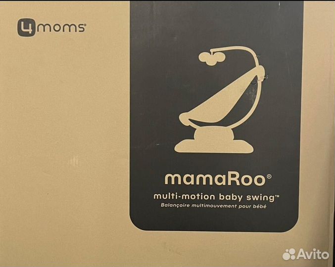 Шезлонг-качели 4moms mamaroo new 5.0+вкладыш новые