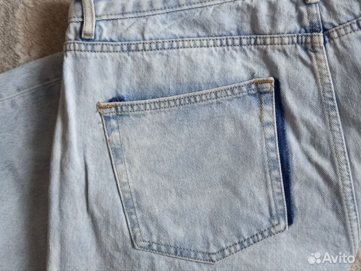 Джинсы широкие maag