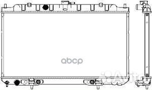 Радиатор nissan almera 00-01, sunny 98-02 33411014