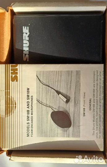 Репортерский микрофон shure sm18b