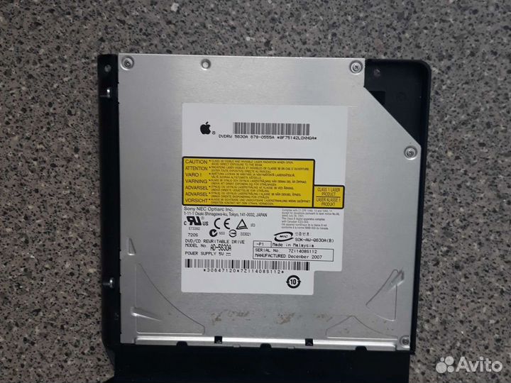 Dvdrw/CD sony NEC