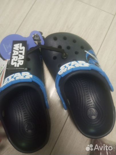 Crocs светящиеся j1 Star Wars