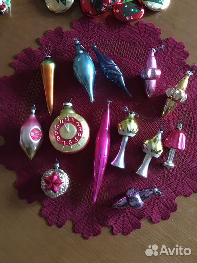 Елочные игрушки СССР