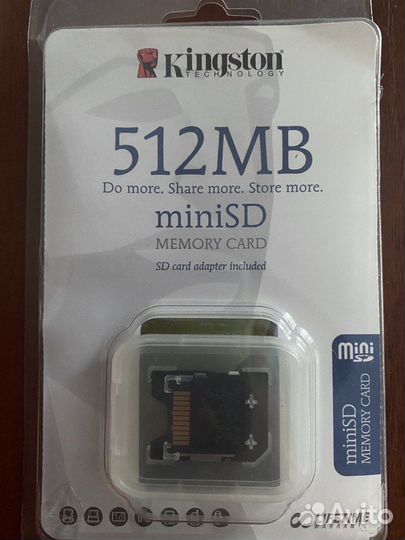 Карта памяти mini sd