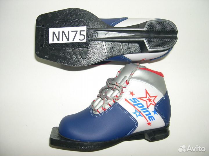 Лыжные ботинки-обмен, продажа: детские лыжи коньки