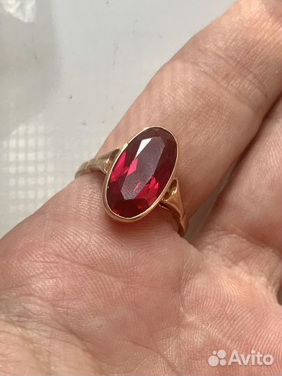 Золотое кольцо 583пробы