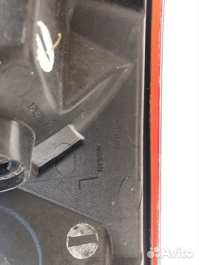 Фара задняя леввя Nissan Qashqai II 2013-2019