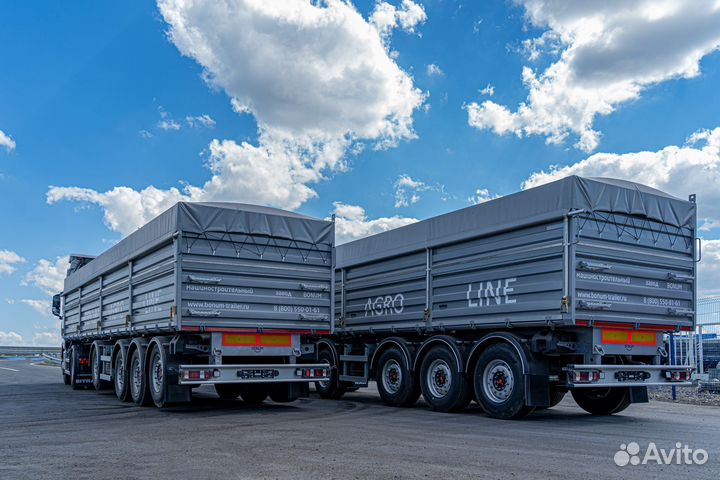 Полуприцеп зерновоз Bonum Зерновоз, 2024