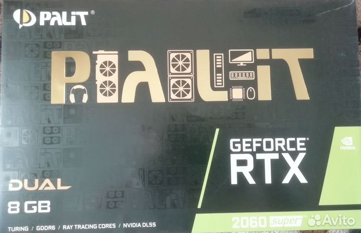 RTX 2060 Super 8Gb (Гарантия DNS) Palit