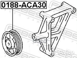 Ролик обводной 0188ACA30 Febest