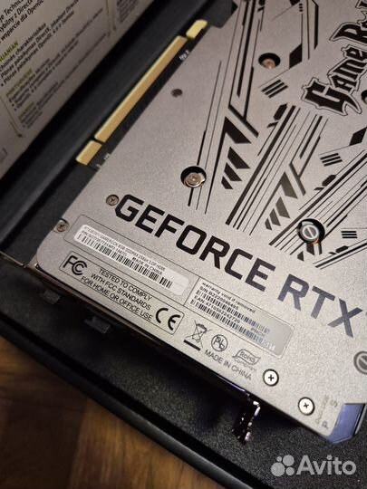 Видеокарта RTX 3070ti GameRock Palit