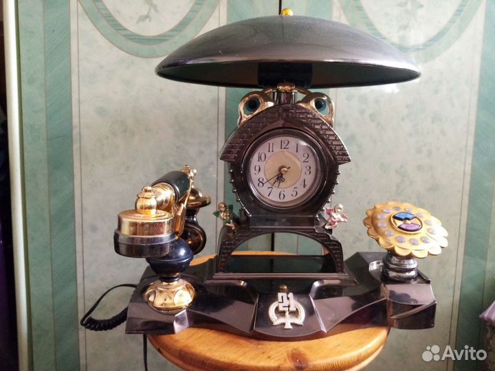 Ретро светильник/ телефон/ часы