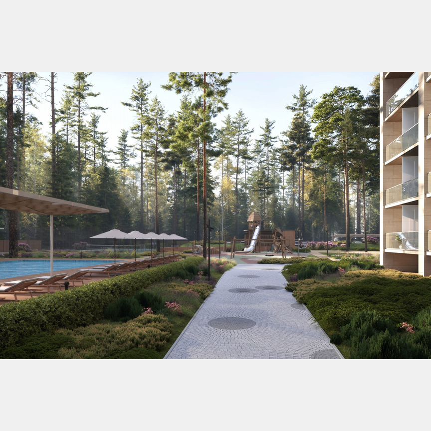 1-к. апартаменты, 46,6 м², 9/12 эт.