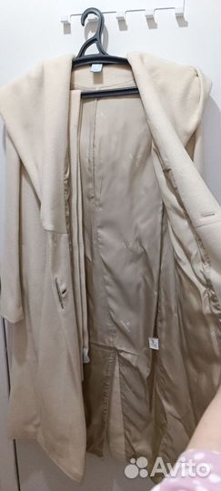 Пальто женское шерсть, кашемир 48 размер