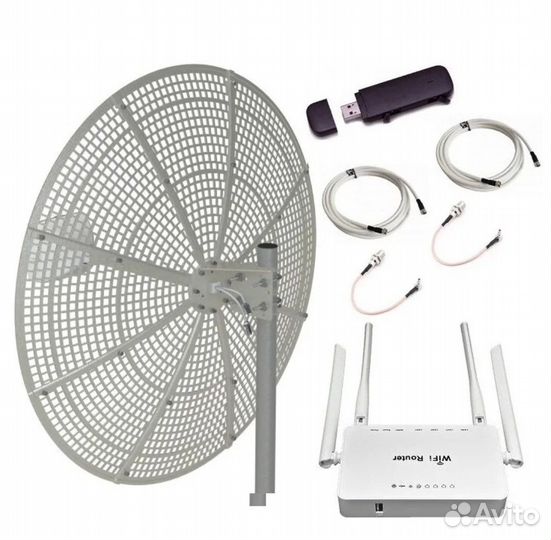 Безлимитный интернет в частный дом /ферму / 4G LTE