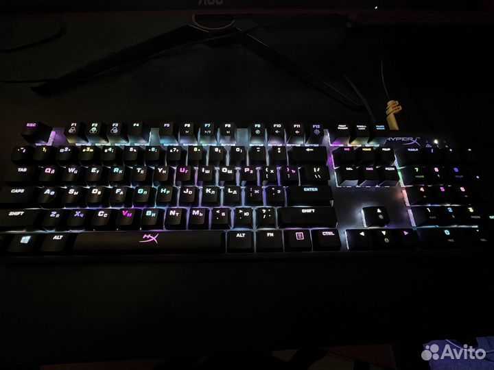 Игровая клавиатура hyperx alloy fps rgb