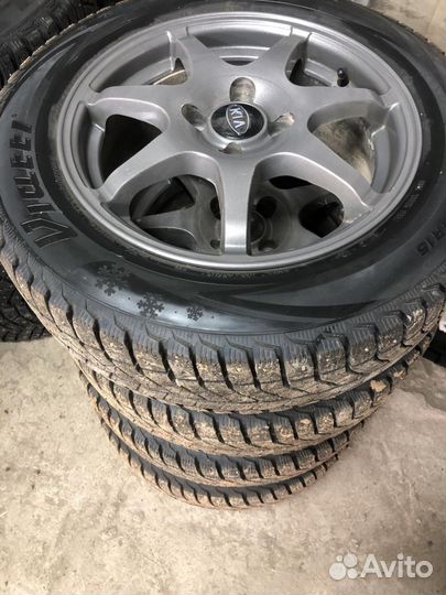 Зимние колеса r15 kia rio