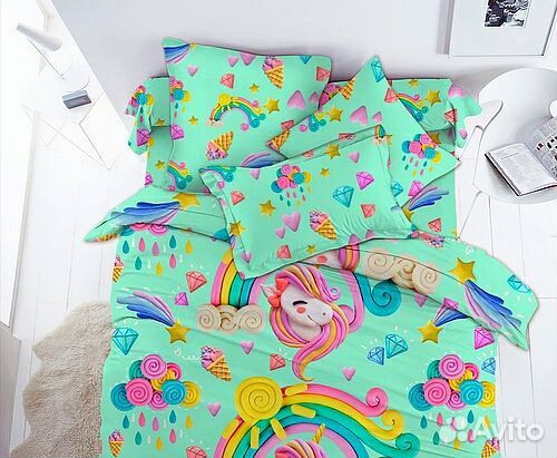 Постельное бельё 1,5 сп Непоседа