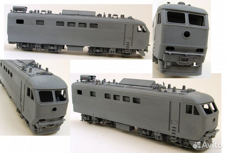 Железная дорога Электровоз чс-6 набор но 1/87