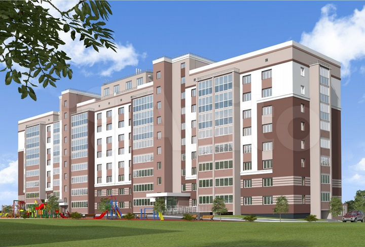 2-к. квартира, 69,2 м², 2/8 эт.