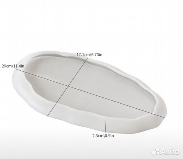 Молд силиконовый / форма для гипса, бетона, смолы