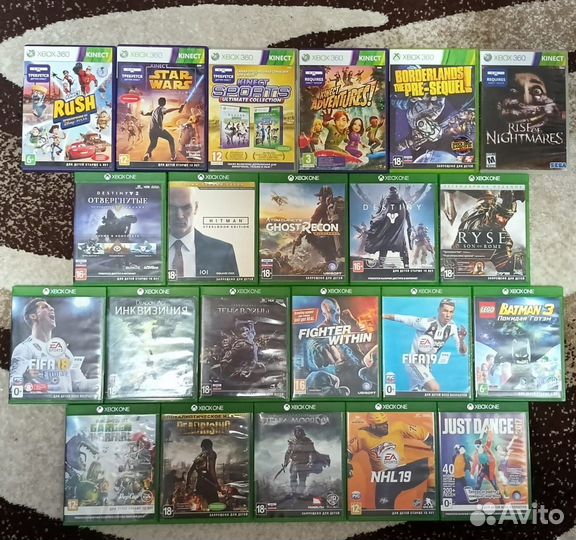 Диски с играми Ps3, Ps4, Ps5, Xbox 360, Xbox one