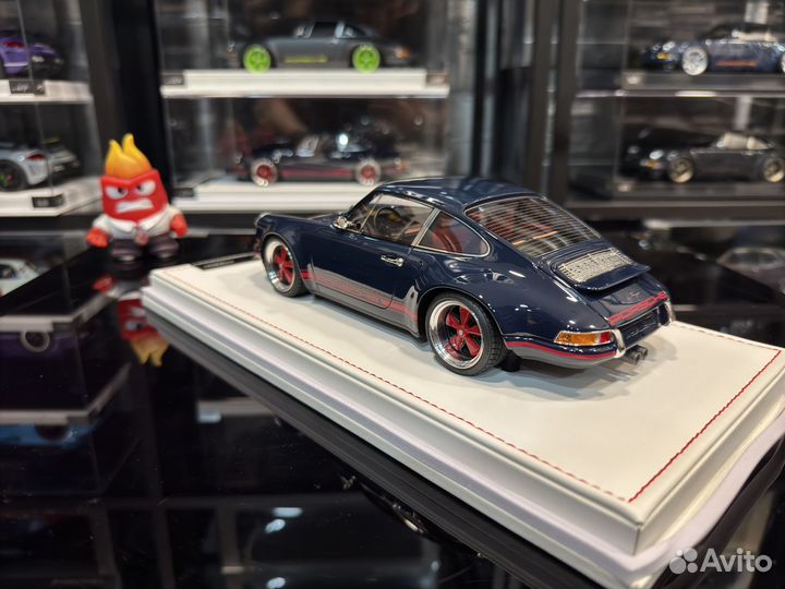 IVY Porsche 911 Singer albert blue 1:18