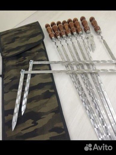 Набор шампуров в чехле