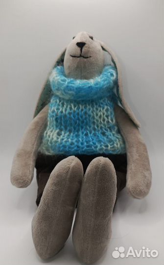 Зайка Лило, 36 см ручная работа