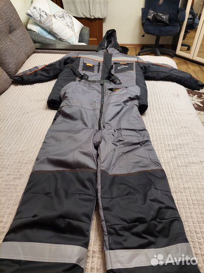 Комбинезон мужской рабочий зимний новый