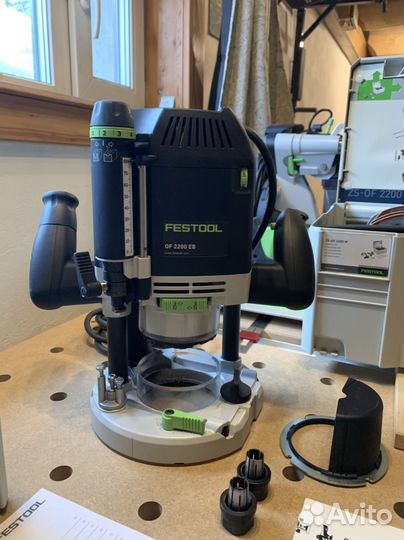 Festool of 2200 eb plus фрезер и оснастка