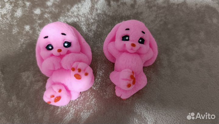 Мыло ручной работы зайчики,мишки и котик