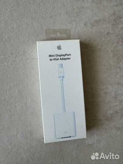 Кабель mini display port to vga