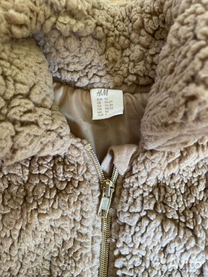 Куртка шуба детская h&m