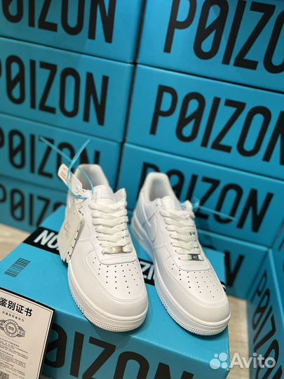 Nike air force 1 07 low white Оригинал (Poizon )