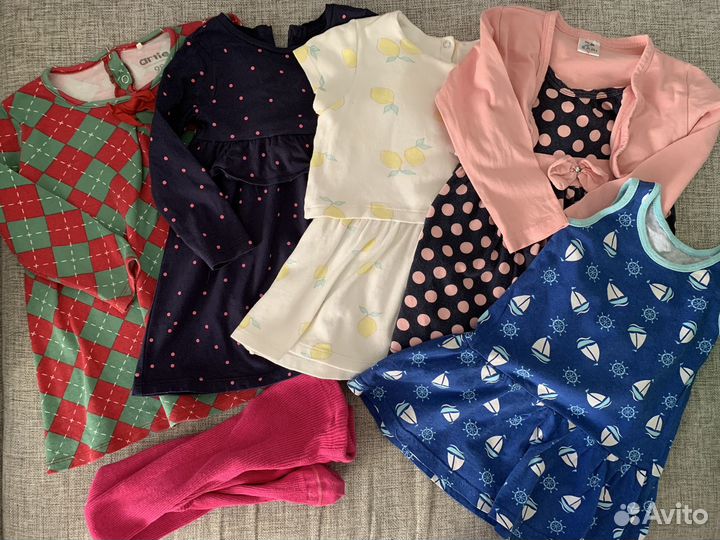 Платье для девочки 92