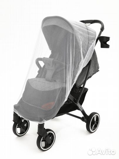 Коляска Aelita Moon 818 Plus Black Grey