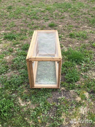 Сушилка для рыбы подвесная / дерево, сетка