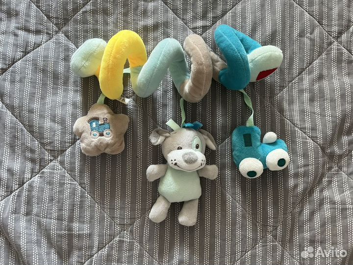 Игрушка на коляску,руль HappyBaby,Динозавр SkipHop