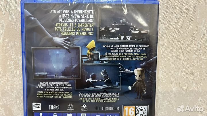 Little nightmares 2 ps4 Новый диск