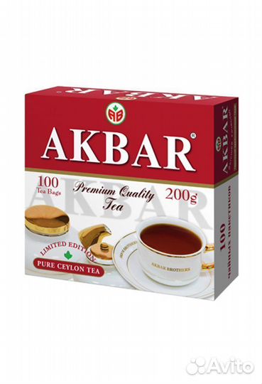 Опт - Чай Akbar 100пакетиков