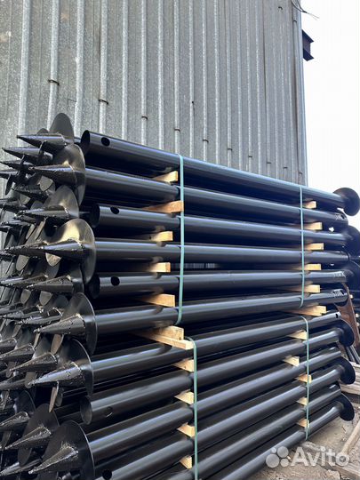 Винтовые сваи с установкой