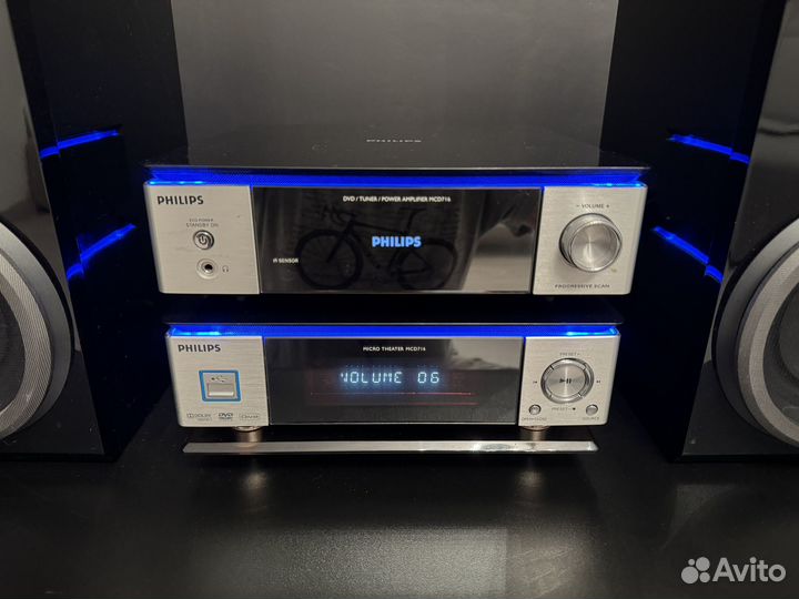 Минисистема DVD Philips MCD 716