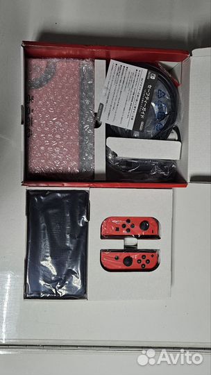 Nintendo switch oled Mario edition 256gb чип