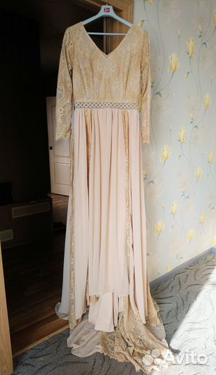 Свадебное платье в стиле бохо 48-50
