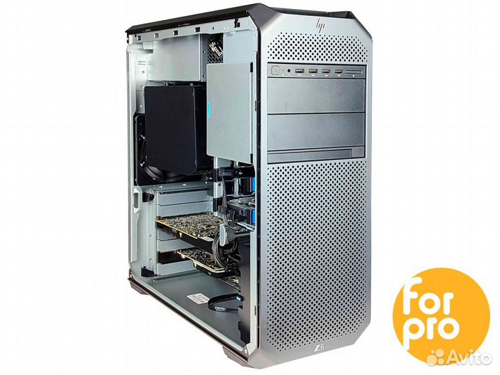 Графическая станция HP Z6 G4 4114Sil 64GB, SATA