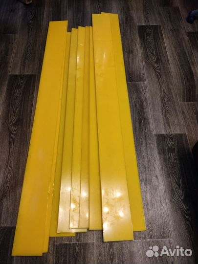 Скребки Ammаn катка полиуретановые 1700*150*10