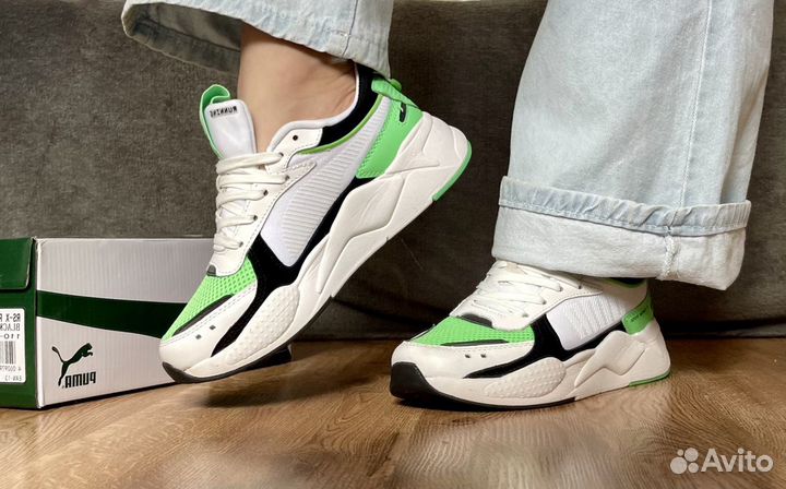 Кроссовки puma rs x кожа 35,5-36