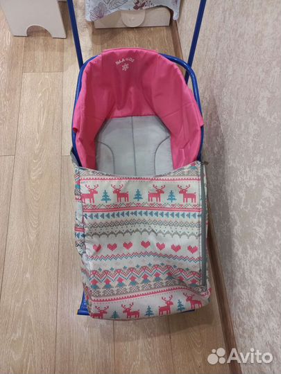 Санки с колесами