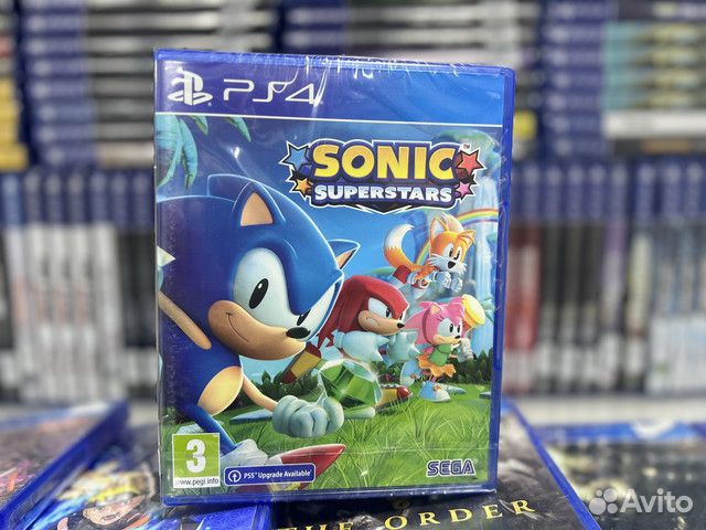 Диск PS4 / Sonic Superstars / Новый